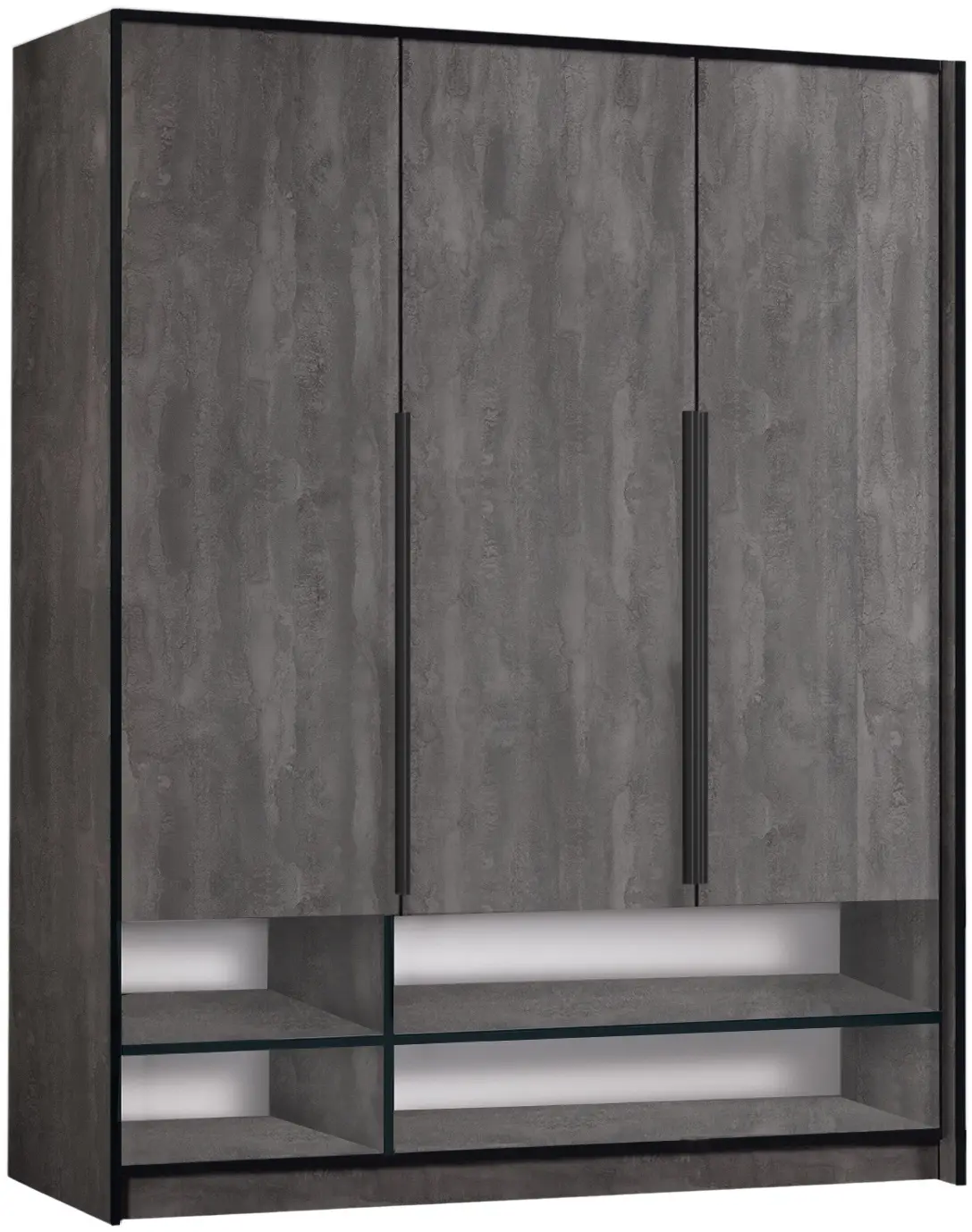 Шкаф Modern Alex ниша 150cm (Iron Stone)