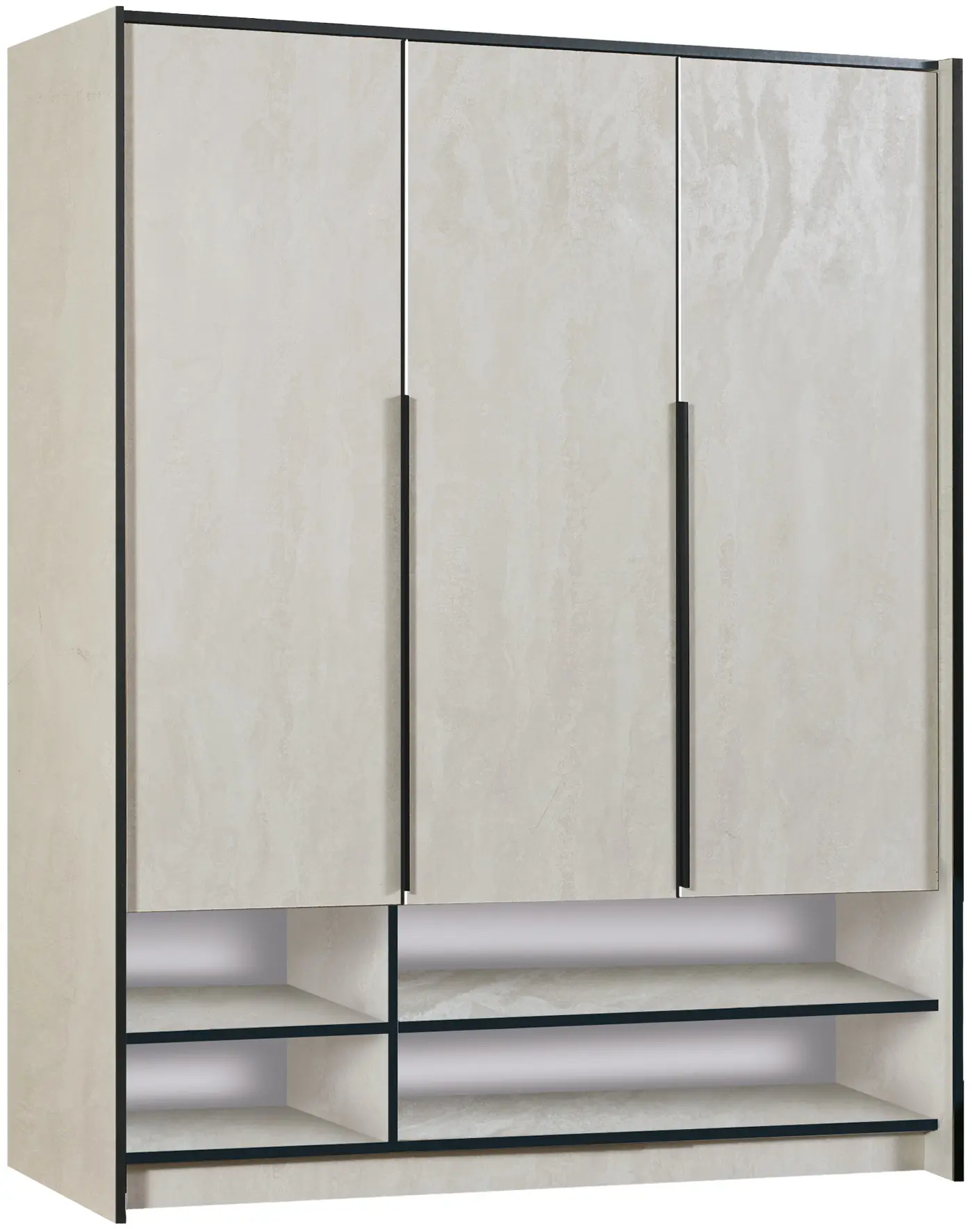 Dulap Modern Alex nisa 150cm (Silk Stone)