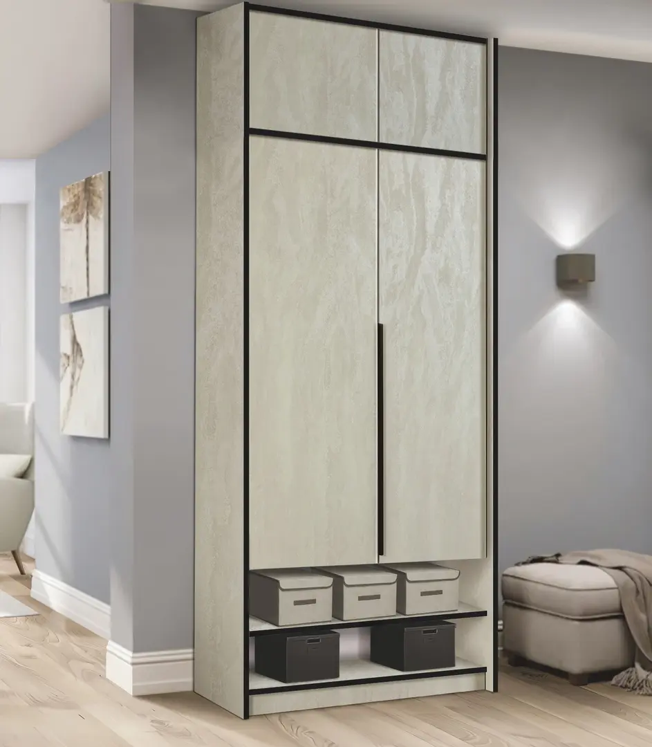 Шкаф Modern Alex ниша/антресоль 100cm (Silk Stone)