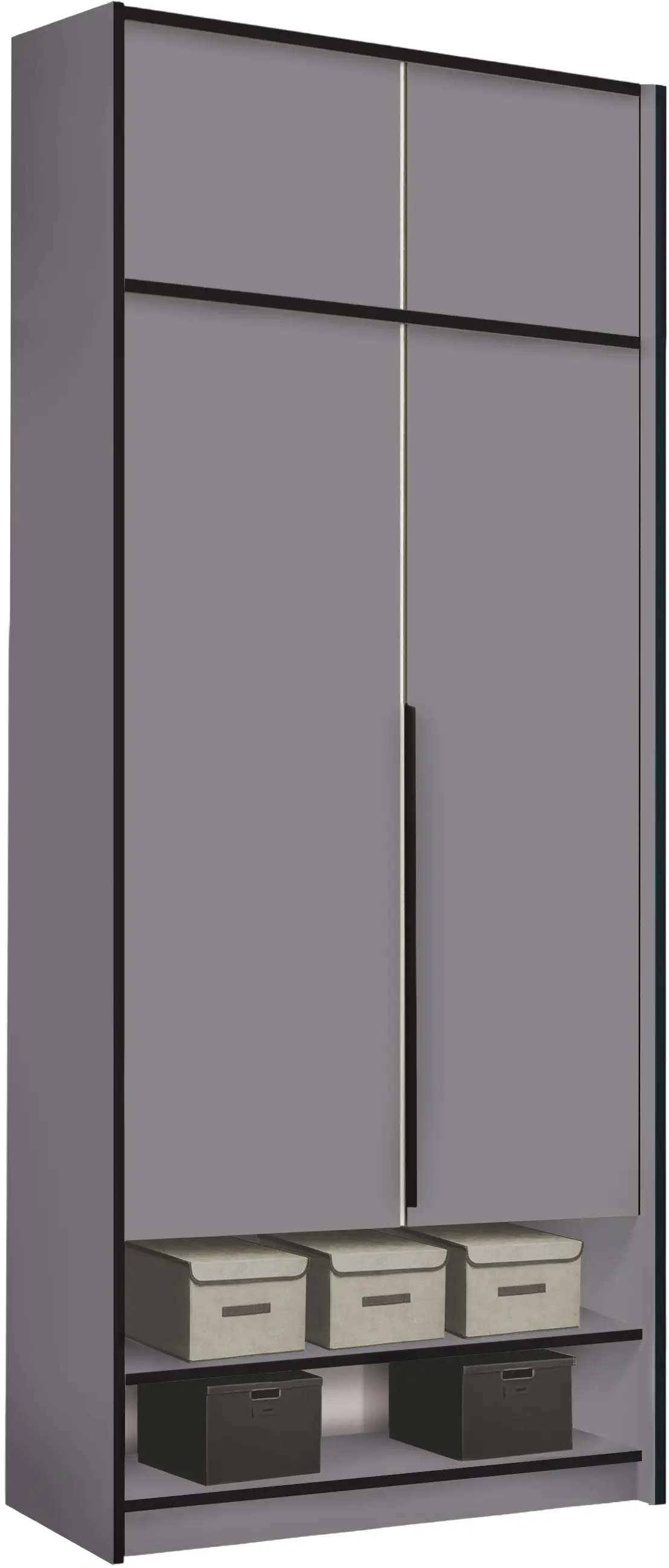 Шкаф Modern Alex ниша/антресоль 100cm (Slate Gray)