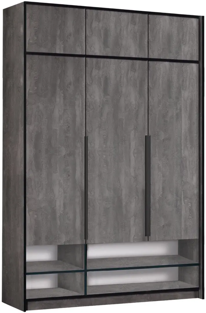 Шкаф Modern Alex ниша/антресоль 150cm (Iron Stone)