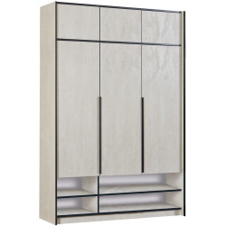 Dulap Modern Alex nisa/mezanin 150cm (Silk Stone) Thumb