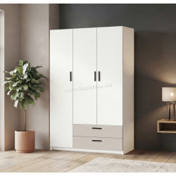 Шкаф Modern Andi 120cm (White/Cashmere)