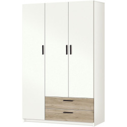 Шкаф Modern Andi 120cm (White/Craft Oak Gray) Thumb