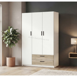 Шкаф Modern Andi 120cm (White/Craft Oak Gray)