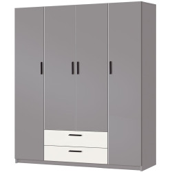 Шкаф Modern Andi 160cm (Slate Gray/White) Thumb