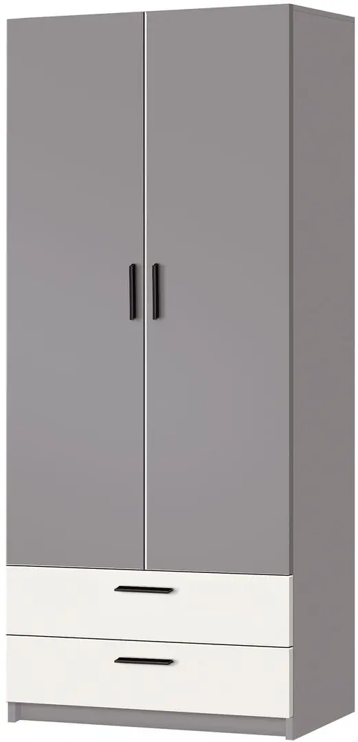 Шкаф Modern Andi 80cm (Slate Gray/White) - 2