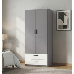 Шкаф Modern Andi 80cm (Slate Gray/White)