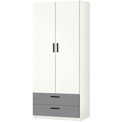 Шкаф Modern Andi 80cm (White/Slate Gray) Thumb