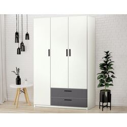 Шкаф Modern Andi 120cm (White/Slate Gray)