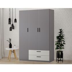 Шкаф Modern Andi 120cm (Slate Gray/White)