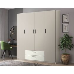 Шкаф Modern Andi 160cm (Cashmere/White)