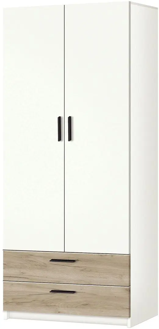 Шкаф Modern Andi 80cm (White/Craft Oak Gray)