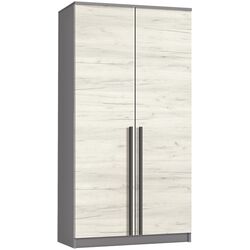 Dulap Modern Kenon 100cm (Slate Gray/Craft Oak White) Thumb