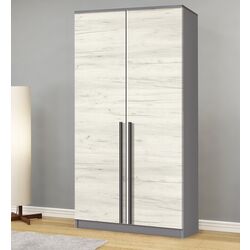 Шкаф Modern Kenon 100cm (Slate Gray/Craft Oak White)