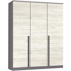Dulap Modern Kenon 150cm (Slate Gray/Craft Oak White) Thumb
