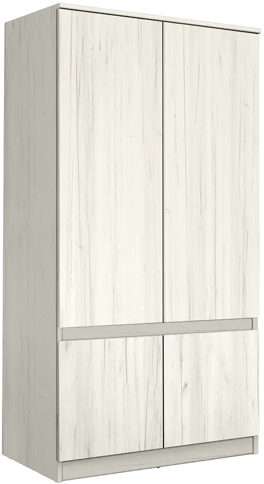 Шкаф Modern Komfi 100cm (Craft Oak White)