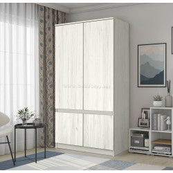 Dulap Modern Komfi 100cm (Craft Oak White)