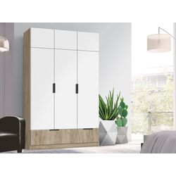 Шкаф Modern Komfort 135cm (Craft Oak Gray/White)