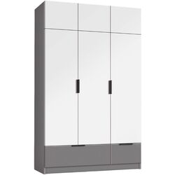 Шкаф Modern Komfort 135cm (Slate Gray/White) Thumb