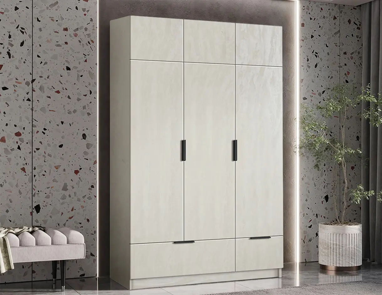 Dulap Modern Komfort 135cm (Silk Stone)