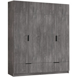 Dulap Modern Komfort 180cm (Iron Stone) Thumb