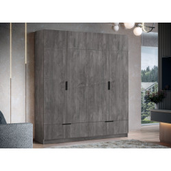 Dulap Modern Komfort 180cm (Iron Stone)