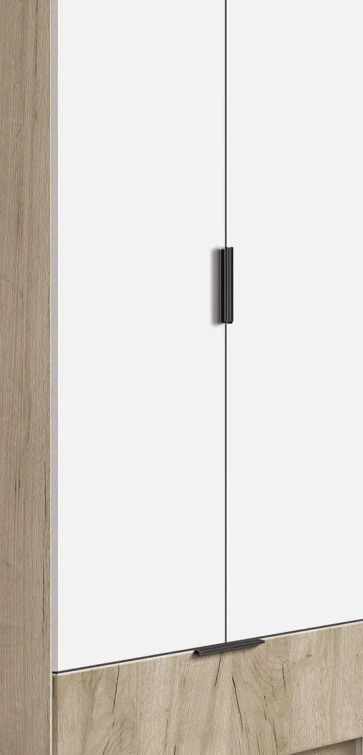 Шкаф Modern Komfort 90cm (Craft Oak Gray/White)