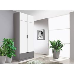 Шкаф Modern Komfort 90cm (Slate Gray/White)