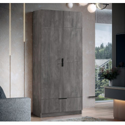 Dulap Modern Komfort 90cm (Iron Stone)