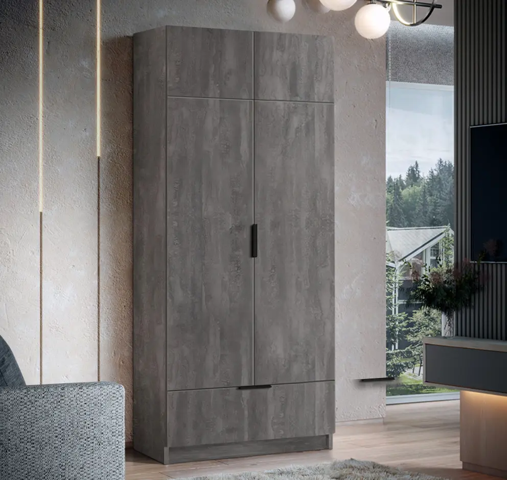 Dulap Modern Komfort 90cm (Iron Stone)