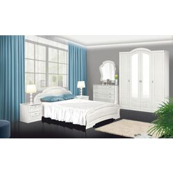 Шкаф Modern Sonata 156cm (White/Cream Brush) Thumb