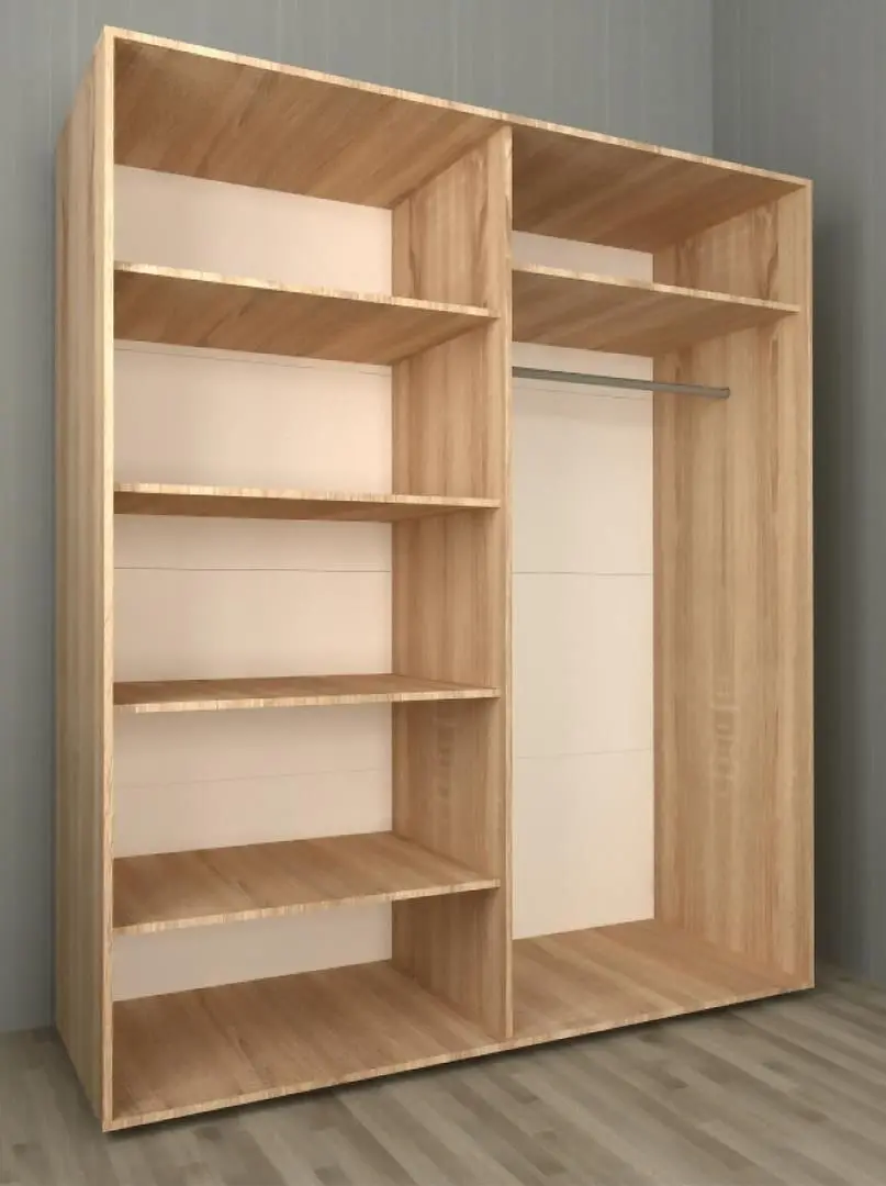 Dulap Modern Tennessee 160cm (Sonoma Oak/White)