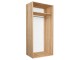 Dulap Modern Tennessee 1 sectie 85cm (Sonoma Oak/White)