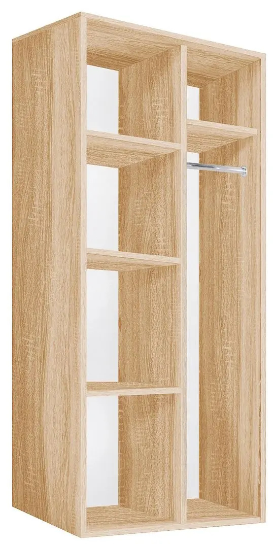 Dulap Modern Tennessee 2 sectiuni 80cm (Sonoma Oak)