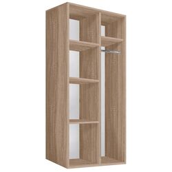 Dulap Modern Tennessee 2 sectiuni 85cm (Vintage Oak) Thumb