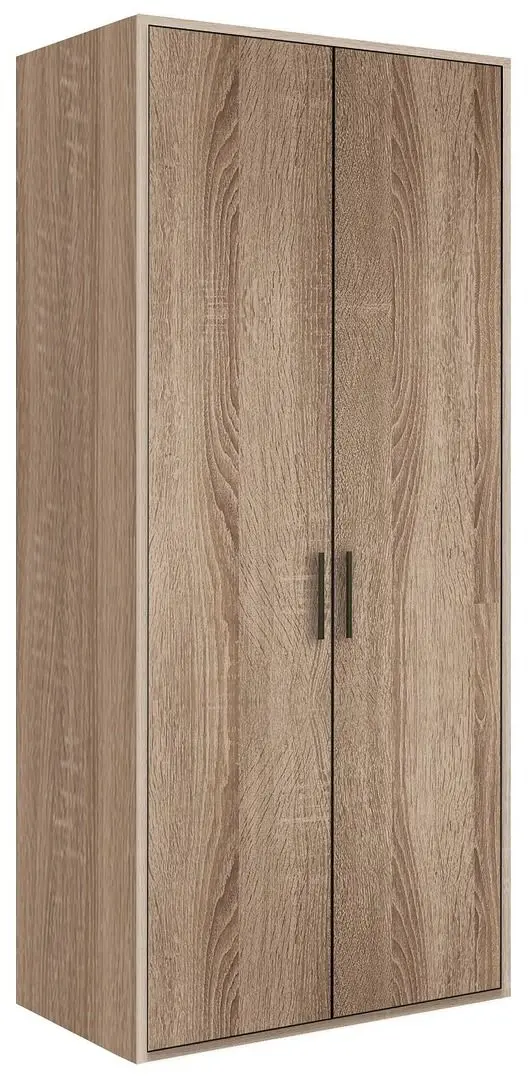 Dulap Modern Tennessee 2 sectiuni 85cm (Vintage Oak) - 3
