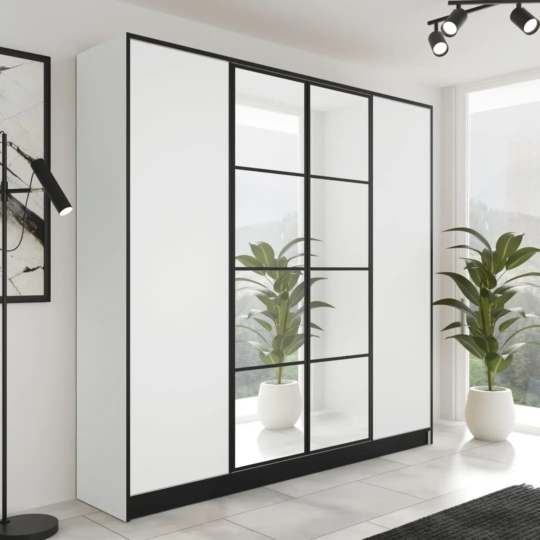 Dulap Prime Furniture Eden 1 SZ4DE 206.4 (White)