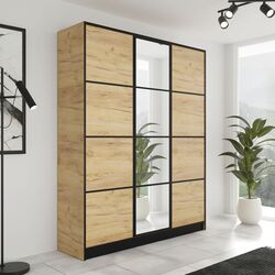 Dulap Prime Furniture Eden 2 SZ3DE 156.4 (Craft Oak Golden)