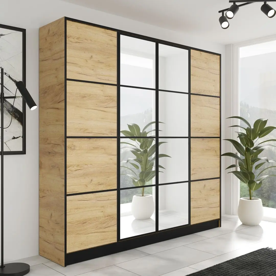 Шкаф Prime Furniture Eden 2 SZ4DE 206.4 (Craft Oak Golden)