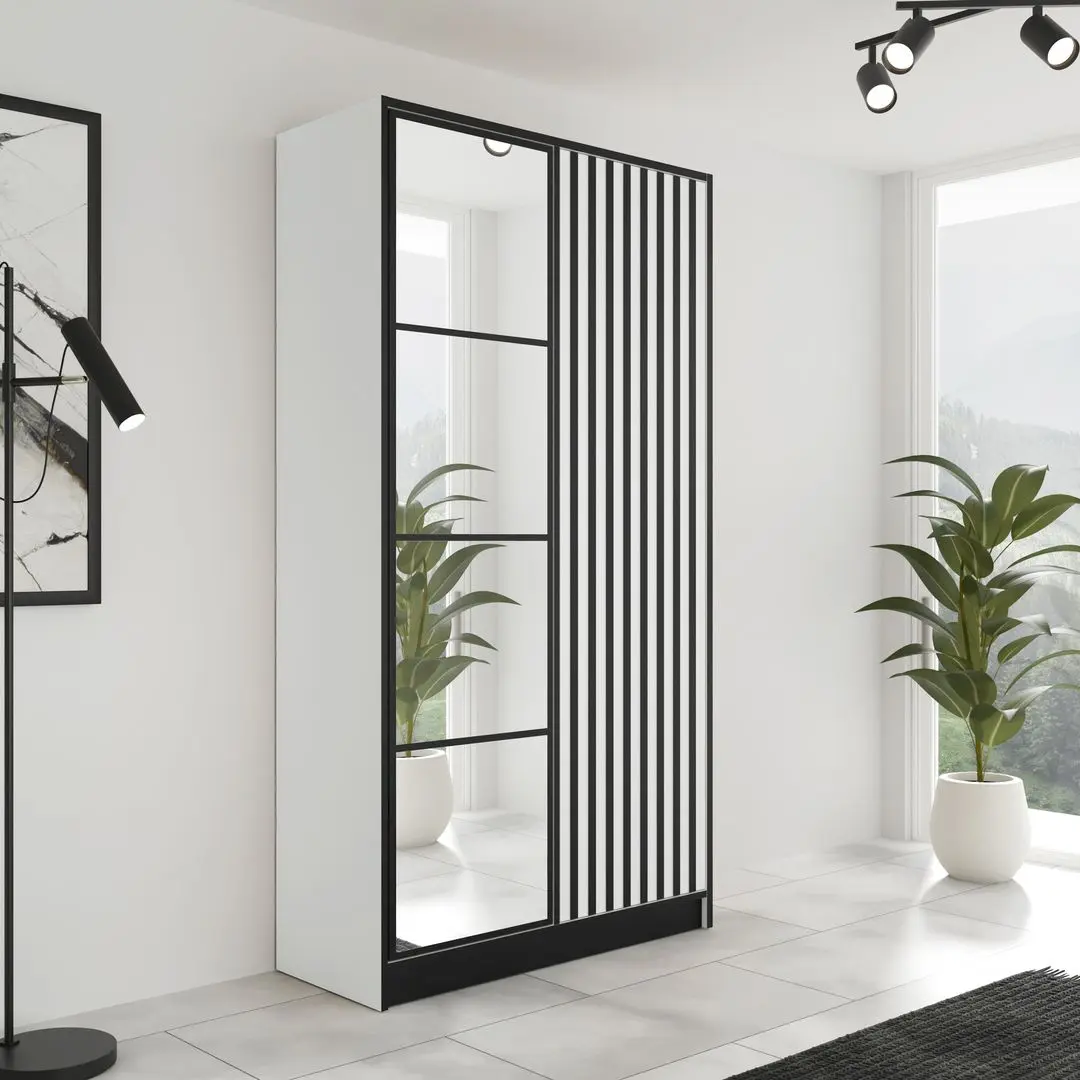 Dulap Prime Furniture Eden 3 SZ2DE 104.8 (White)