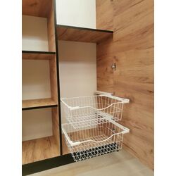 Dulap Prime Furniture Roj 4D 207 (White/Black) Thumb