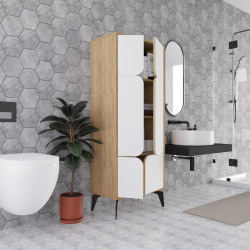 Шкаф Showdeko Spark (Oak/White) Thumb