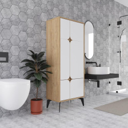 Шкаф Showdeko Spark (Oak/White) Thumb