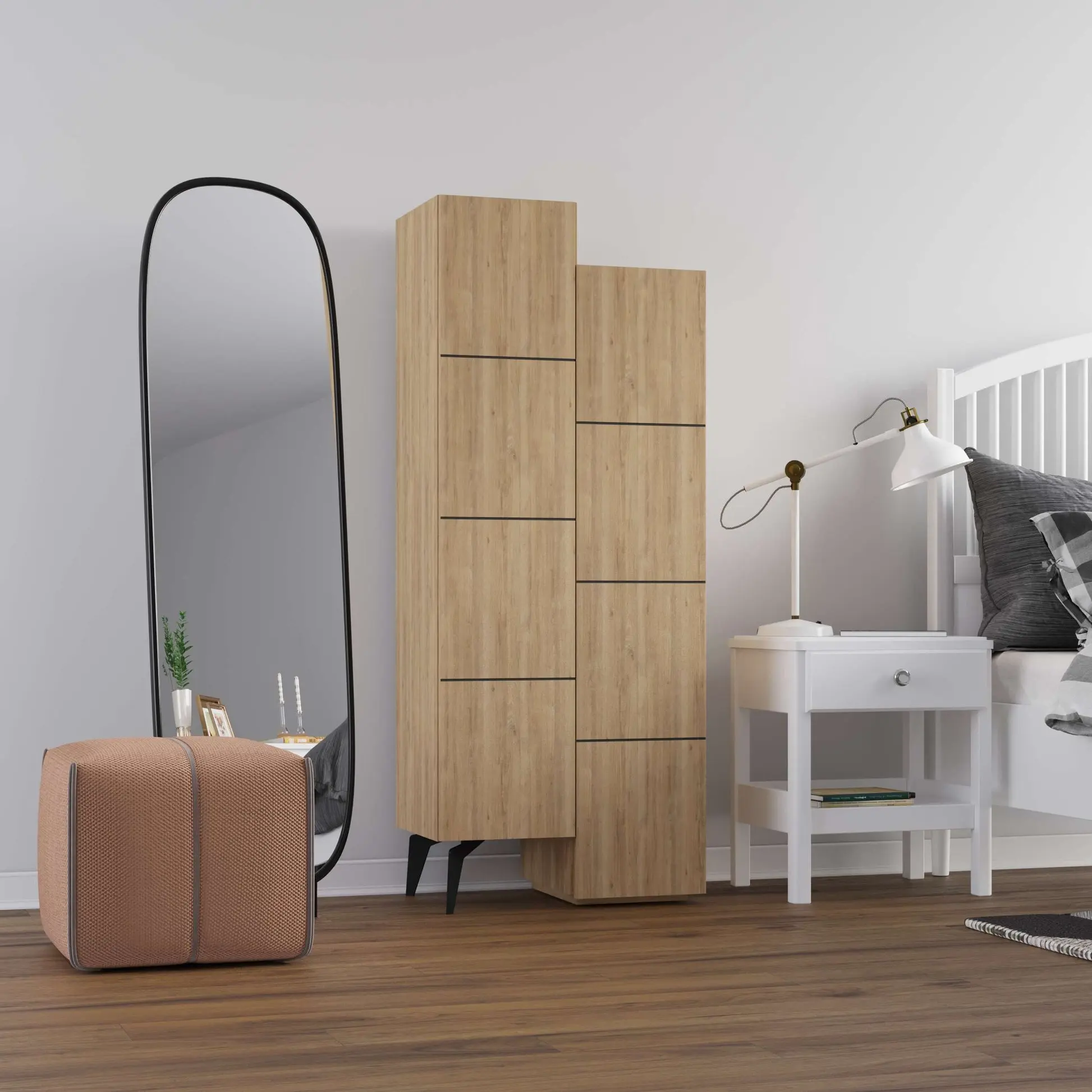 Dulap Showdeko Stair (Oak) - 2