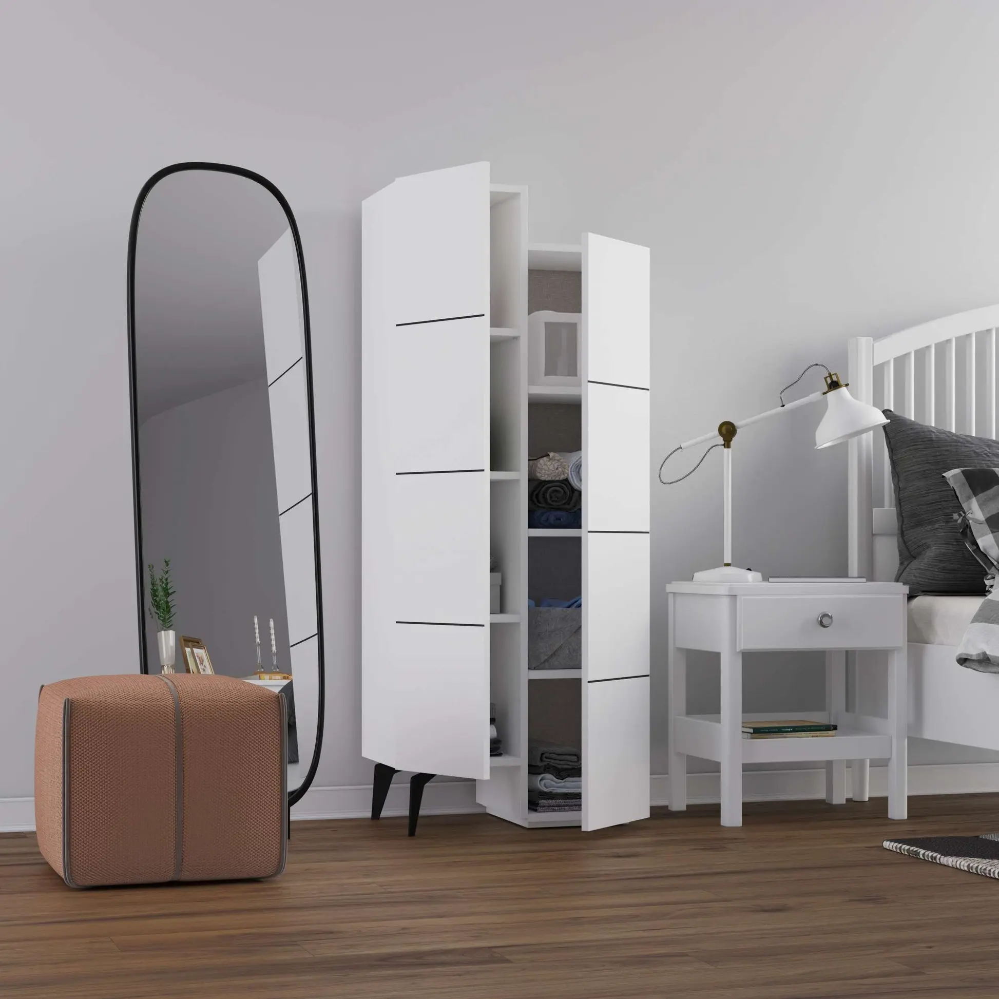 Dulap Showdeko Stair (White) - 3