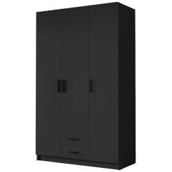 Шкаф Space Meble Adrianna I 120 (Black) Thumb
