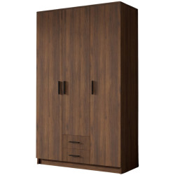 Шкаф Space Meble Adrianna I 120 (Walnut/Black) Thumb