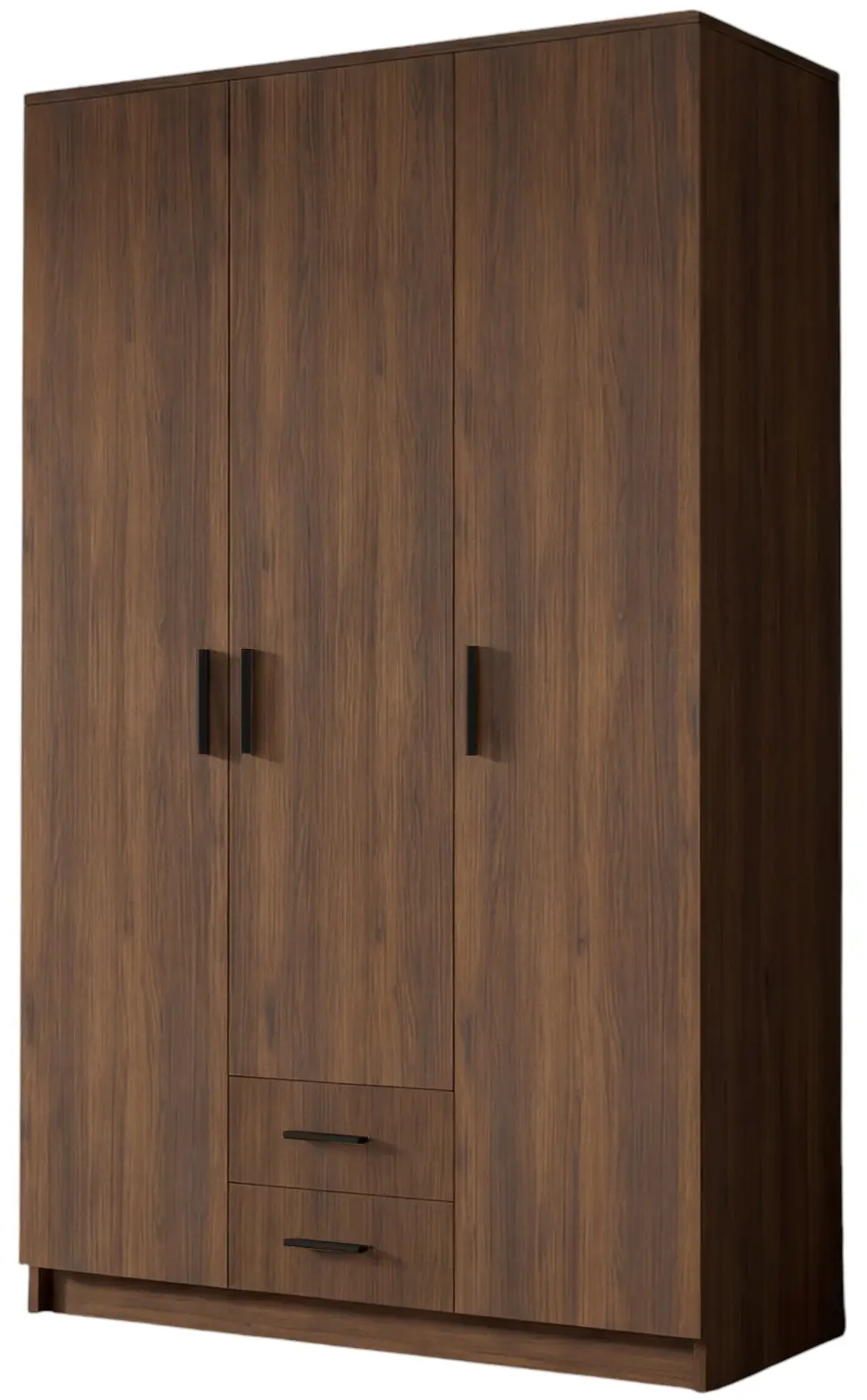 Шкаф Space Meble Adrianna I 120 (Walnut/Black) - 2