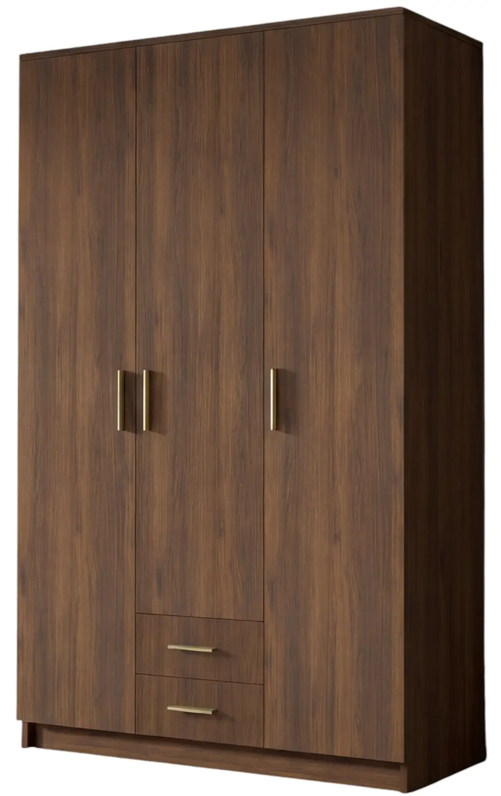 Шкаф Space Meble Adrianna I 120 (Walnut/Gold) - 2